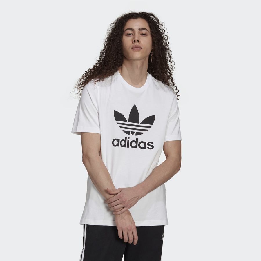 adidas Originals T-Shirt Trefoil - Blanc/Noir