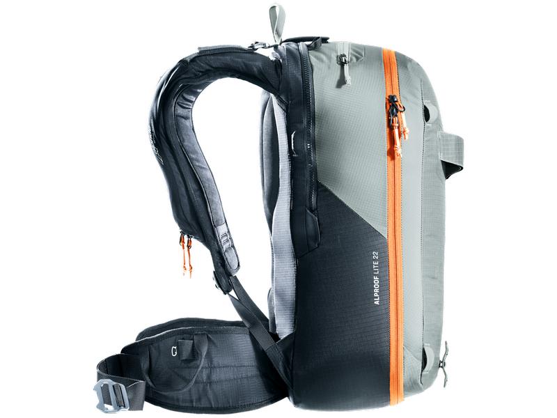 deuter Rucksack Alproof Lite 22, Tin/Black Lawinenrucksack