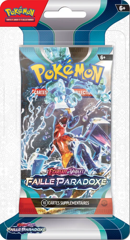 POKEMON - ECARLATE ET VIOLET PORTFOLIO  AVEC BOOSTER FAILLE PARADOXE