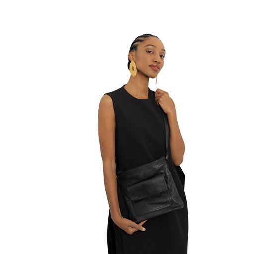 Re:Designed Nyra Small Skuldertaske, Black