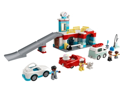 LEGO Parkeergarage en wasstraat (10948)