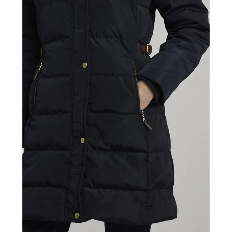 Lauren Ralph Lauren SATIN FNSH RCYCLD-HVY PFF FF TR HD3 Dk navy