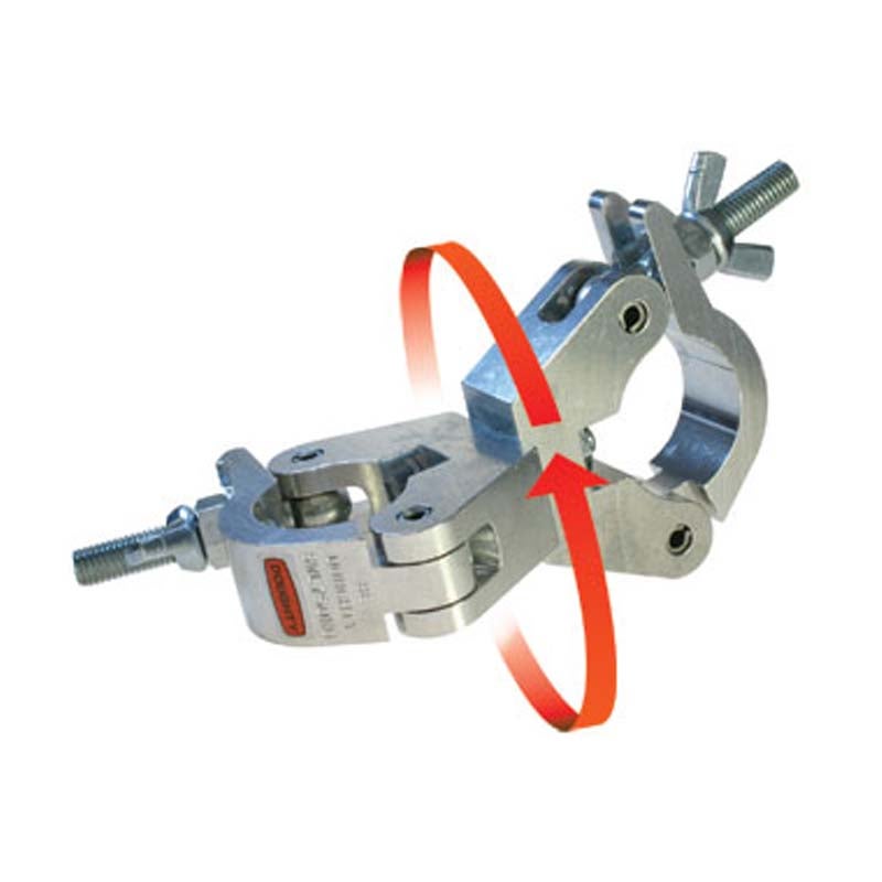 Doughty T58030 Swivel coupler slank zilver