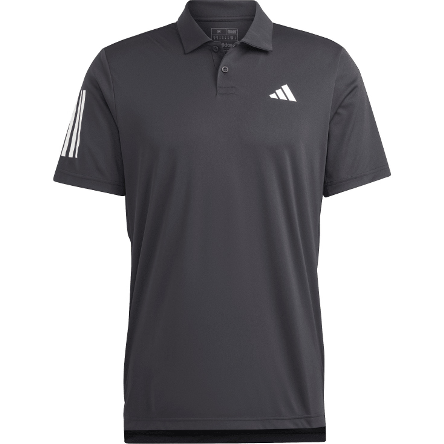 adidas Club 3 Striped Polo