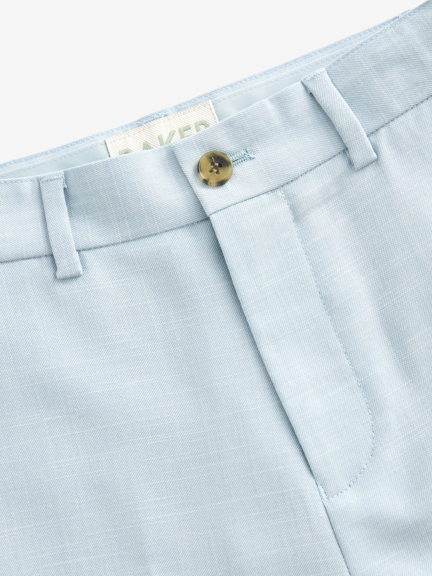 Lichtblauw - Baker By Ted Baker kostuumbroek