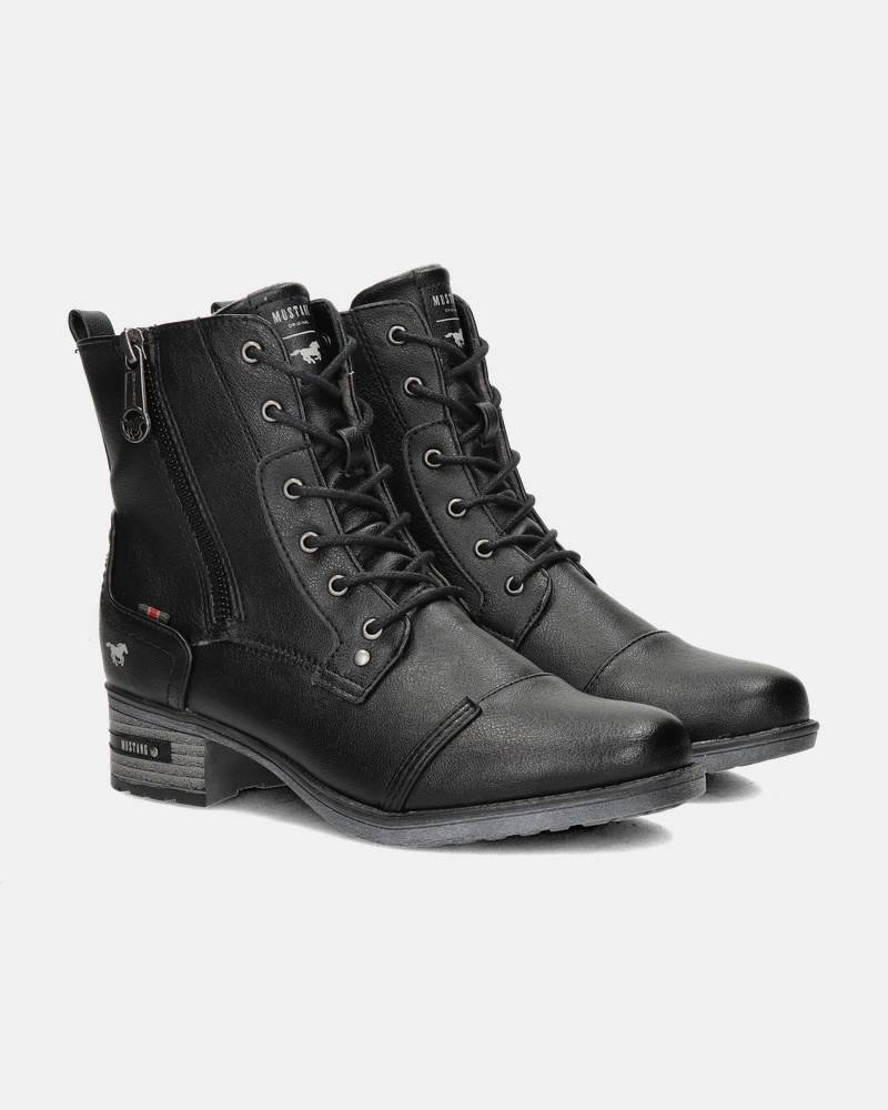 Mustang Veterboots  - zwart