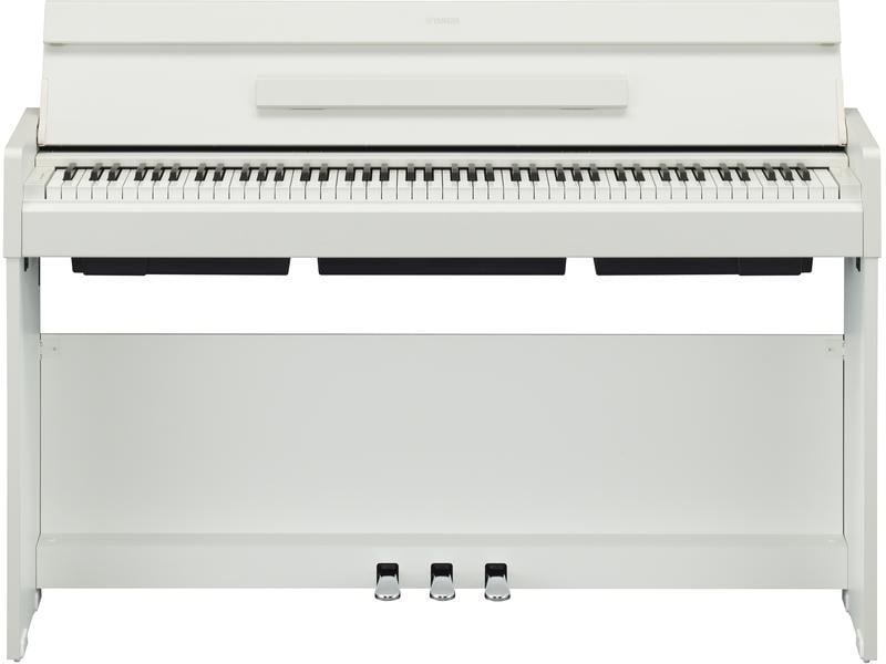 Yamaha E-Piano Arius YDP-S35WH Weiss E-Piano mit gewichtetem GHS-Keyboard mit 88 Tasten