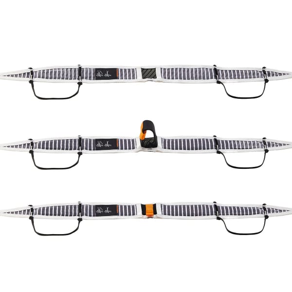 Baudrier alpinisme PETZL HARNAIS FLY WHITE/ORANGE/BLACK