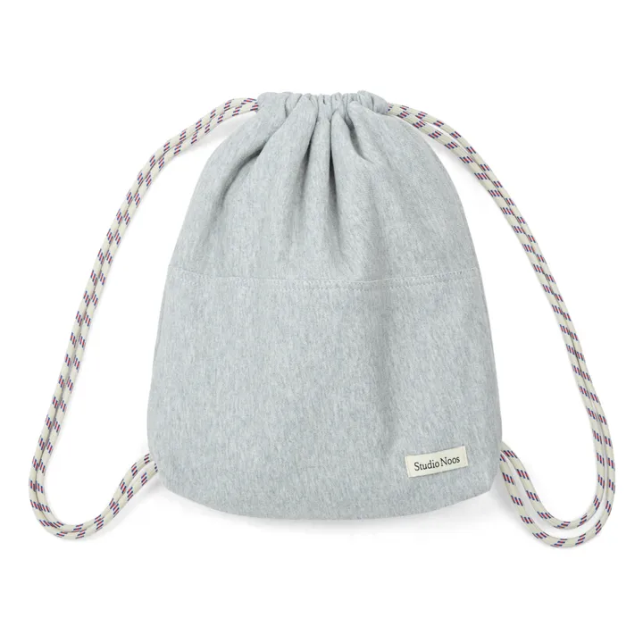 Studio Noos Sac de gym en jersey | Gris clair