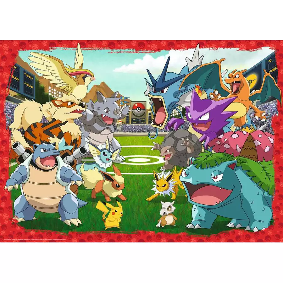 Ravensburger Pokémon Kräftemessen bunt