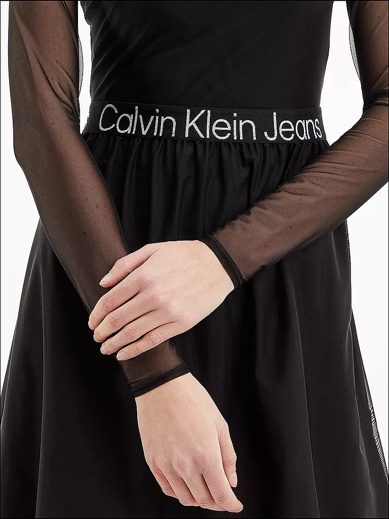 CALVIN KLEIN JEANS Kleid schwarz