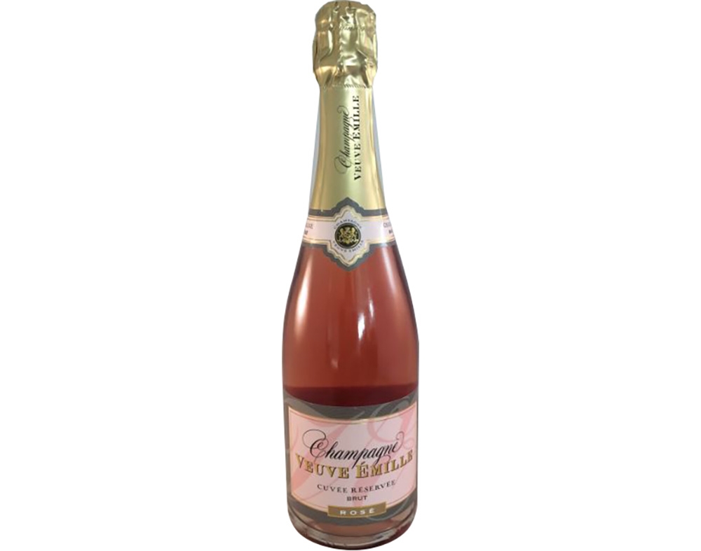 CHAMPAGNE VEUVE EMILLE BRUT ROSE 0.75L