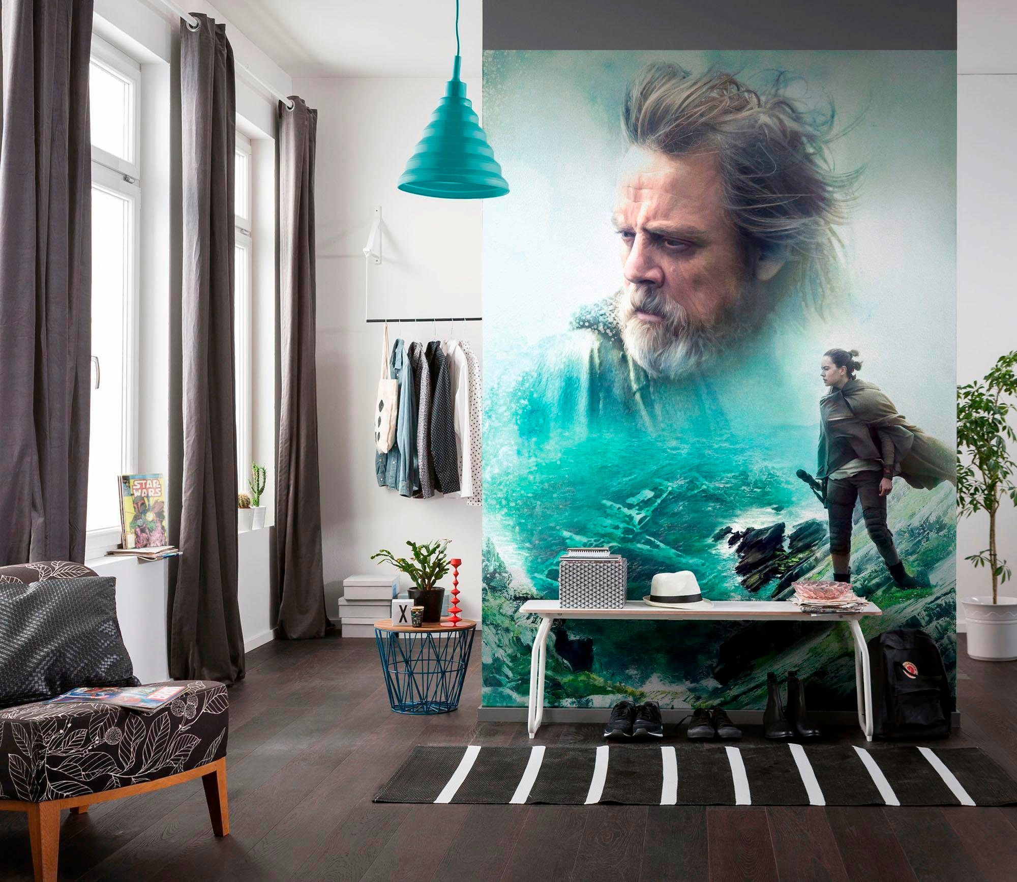 Komar Fototapete »STAR WARS The Last Jedi - Grösse 184 x 254 cm« bedruckt glatt Kinderzimmer
