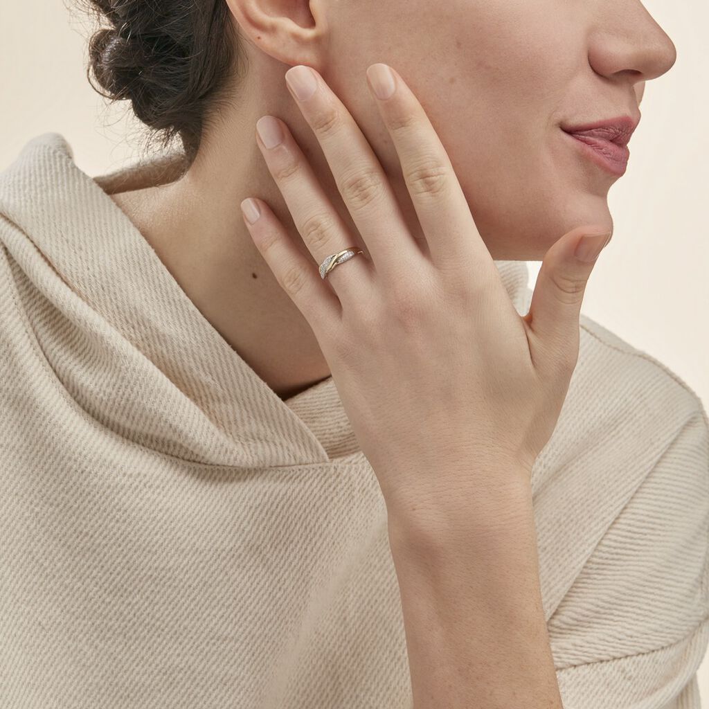 Bague Admète Or Jaune Diamant