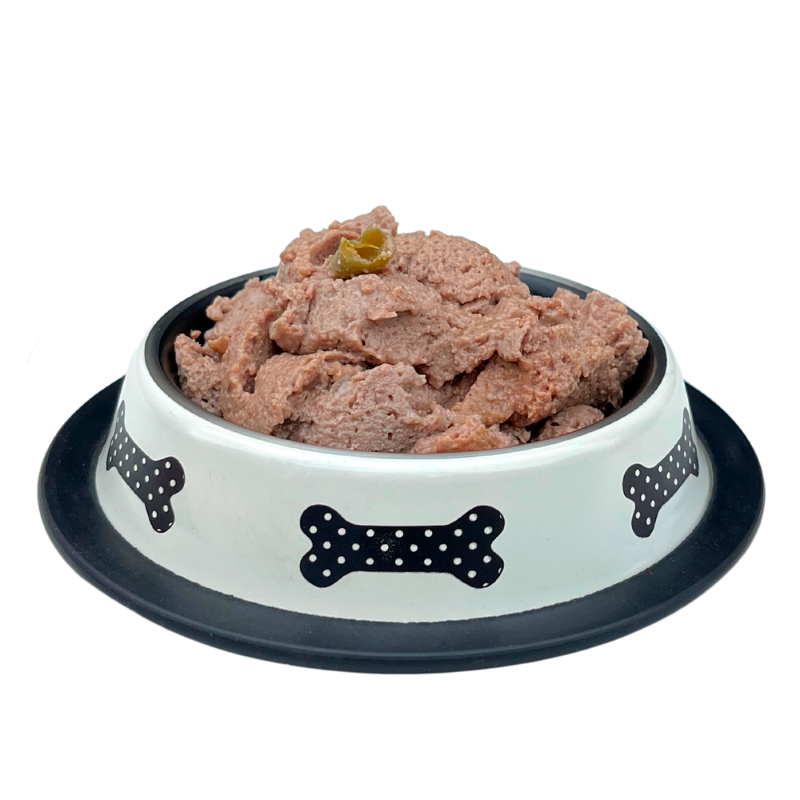 Ração úmida Diet Grain Free Mobility para cães, sabor frango com batatas, da Barakaldo Vet Shop.