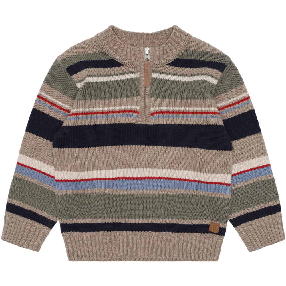 Køb Hust & Claire Biscuit Pelle Knitstripe