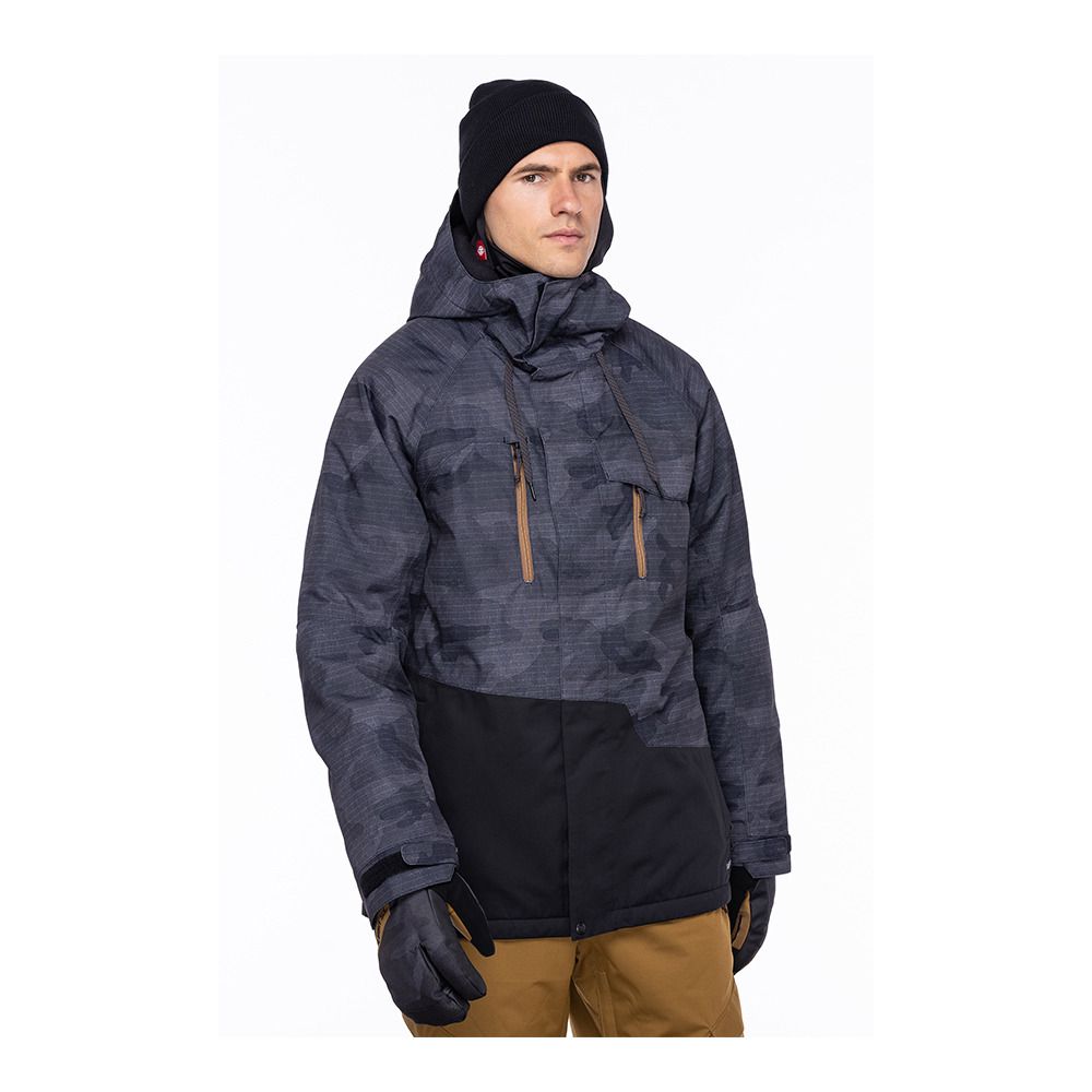 686 GEO - Veste ski Homme black camo clrblk