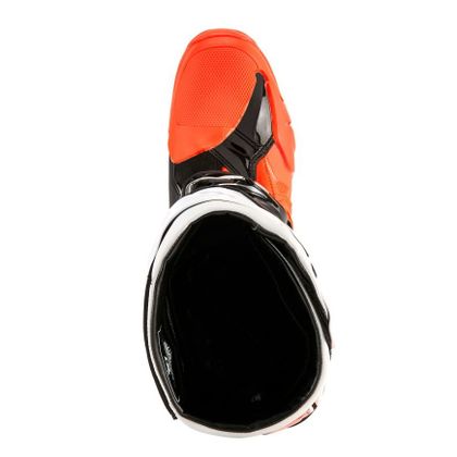 Botte enduro Alpinestars TECH 10 2025 - Orange / Blanc