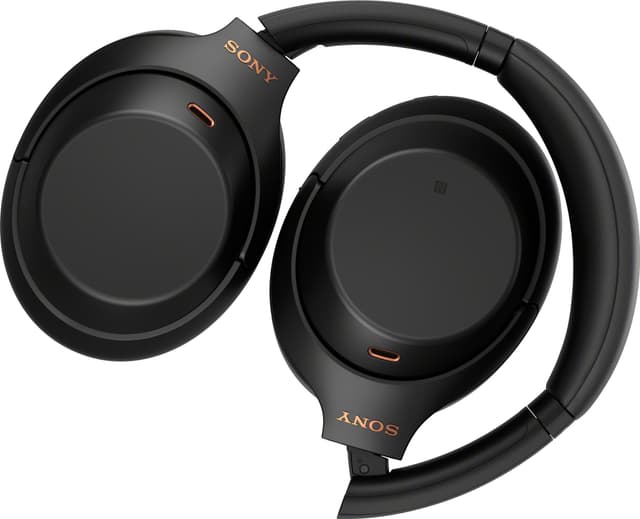 Sony trådløse around-ear høretelefoner WH-1000XM4 (sort)
