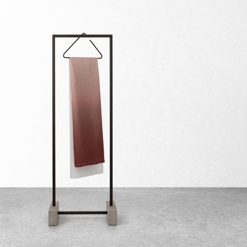 Sealskin douchegordijn blend 180x200cm d.roze/wit