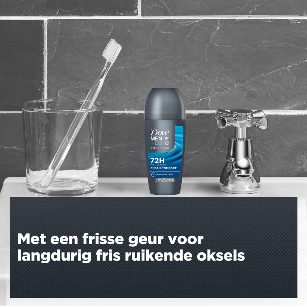Echt 100% gemeend: Hoera voor Dove !Clean Comfort anti-transpirant deodorant roller - 6 x 50 ml