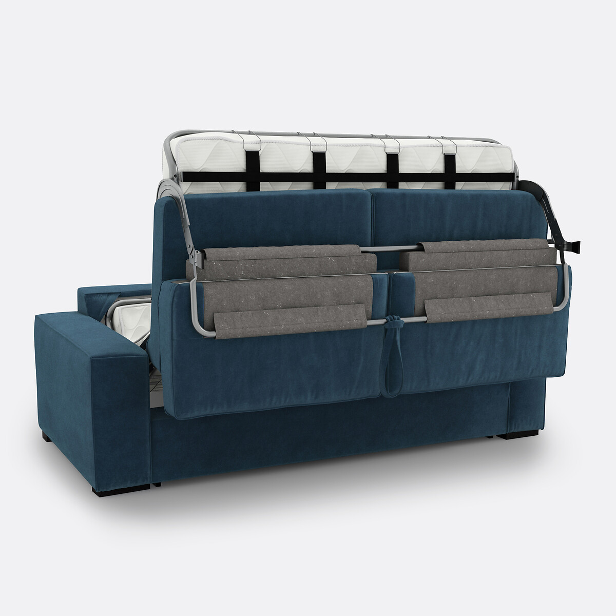 LA REDOUTE INTERIORS<br>Cama Fluweel, espuma Cecilia