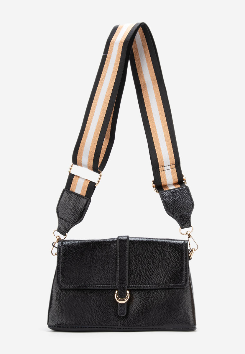 Sac bandoulière femme noire Softly