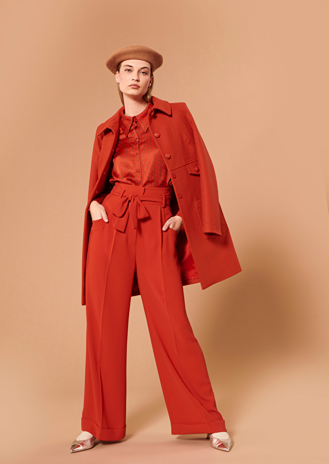 Pantalon Pylarouge en crêpe