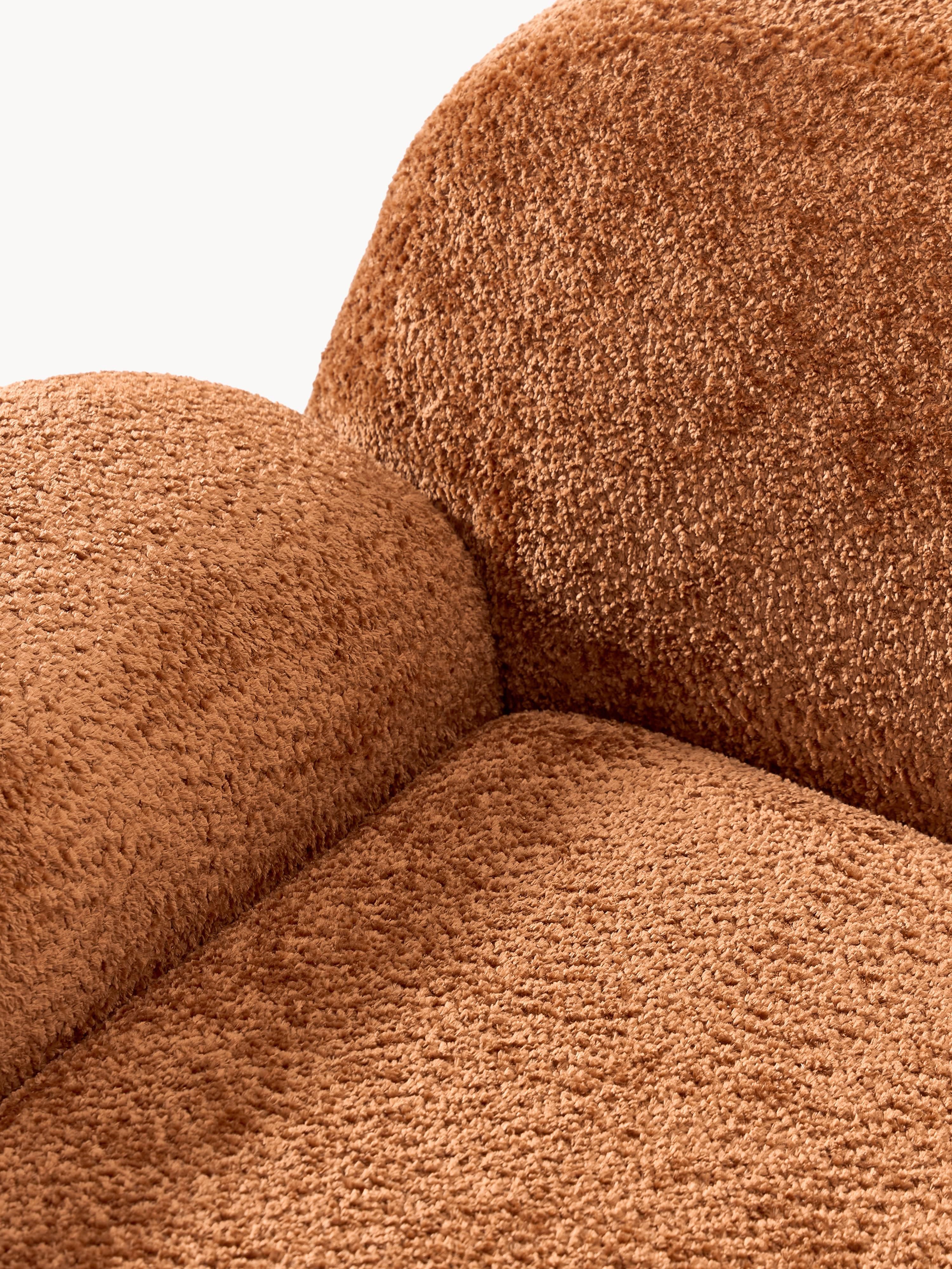 Loungefauteuil Wolke van teddy-bouclé