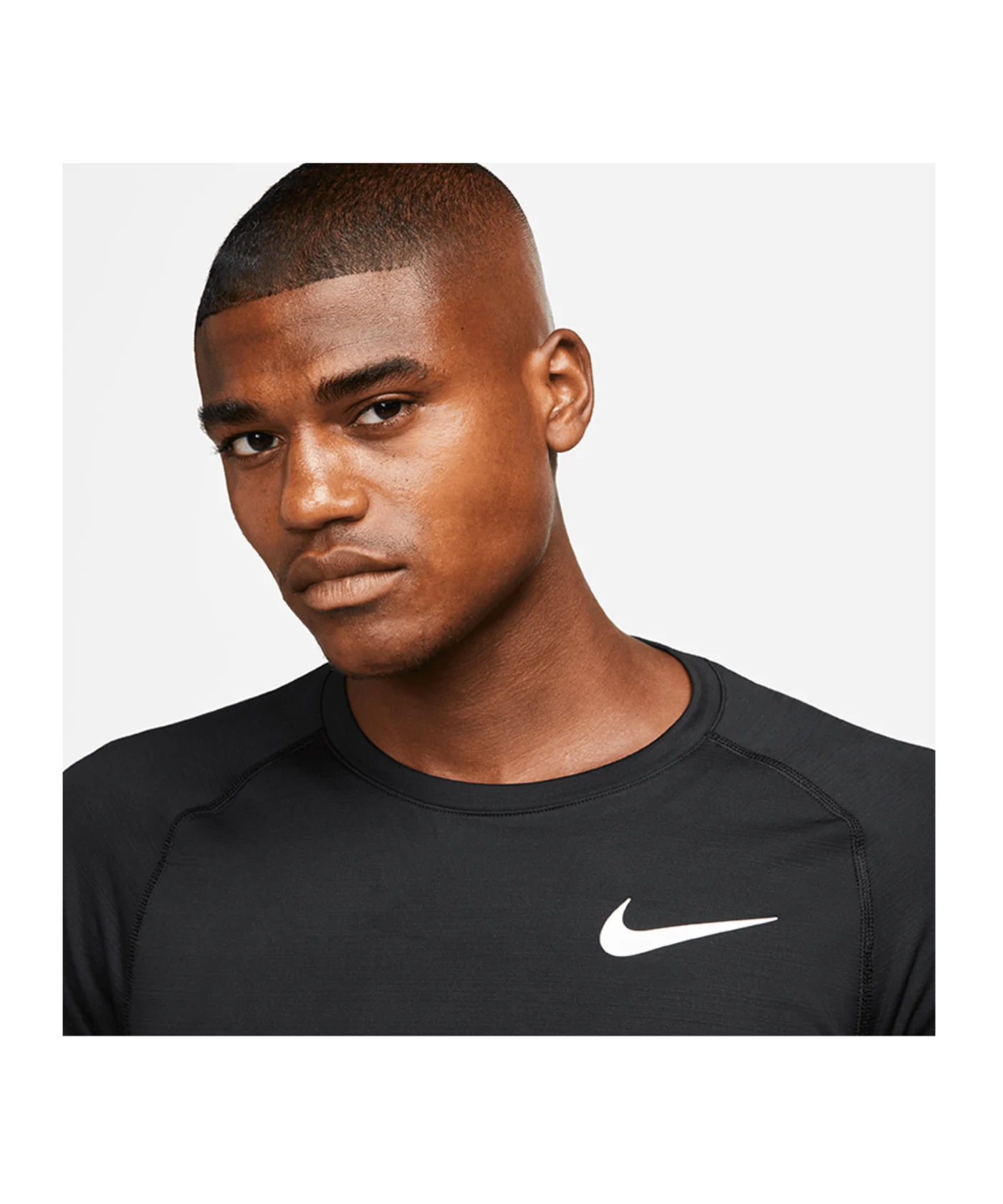 Nike Pro Warm Sweatshirt Schwarz F010