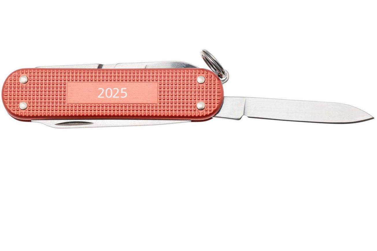 Victorinox Classic SD Alox Limited Edition 2025, 0.6221.L25 Stone Red, Zwitsers zakmes