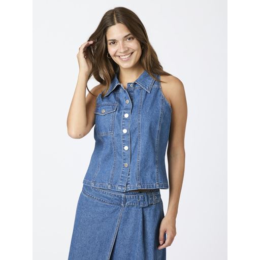 Neo Noir Sylvie Top, Blue, 38