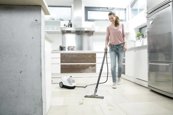 Kärcher SC 4 EasyFix - Damprenser - beholder - hvid
