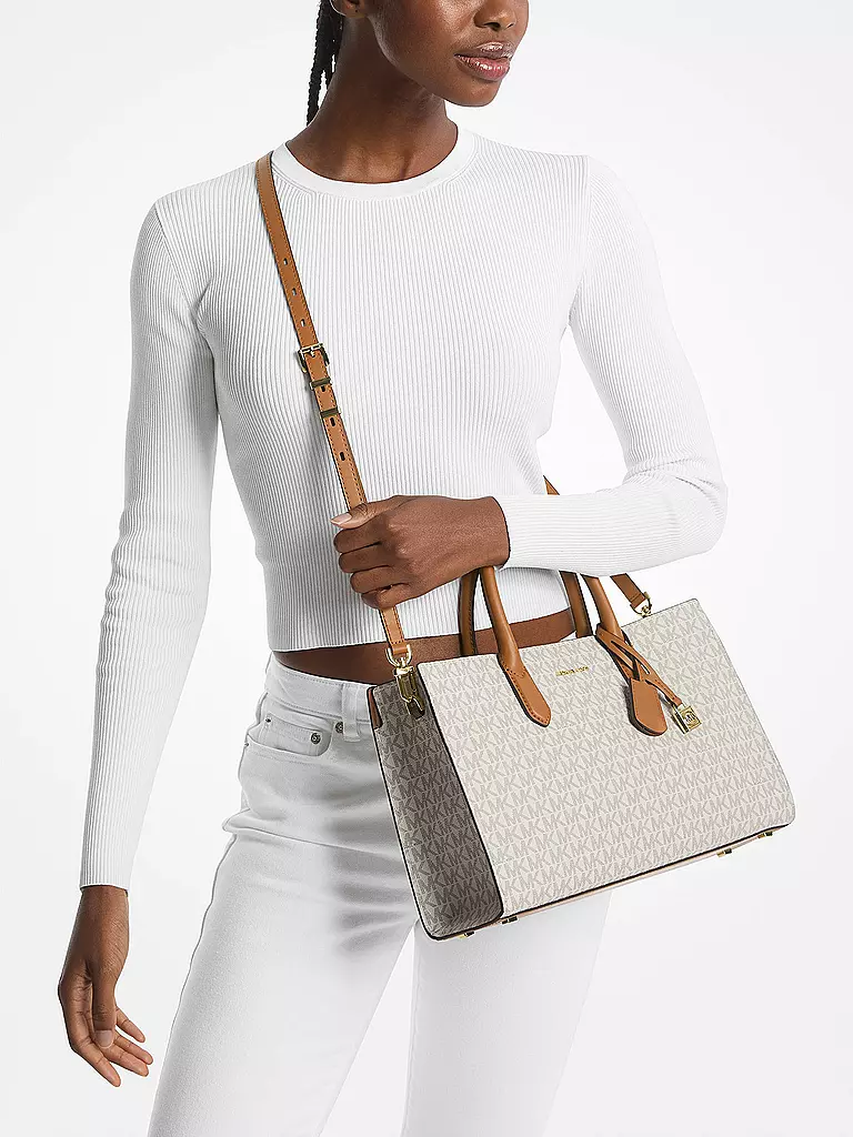 MICHAEL KORS Tasche - Tote Bag CARLETT Medium creme