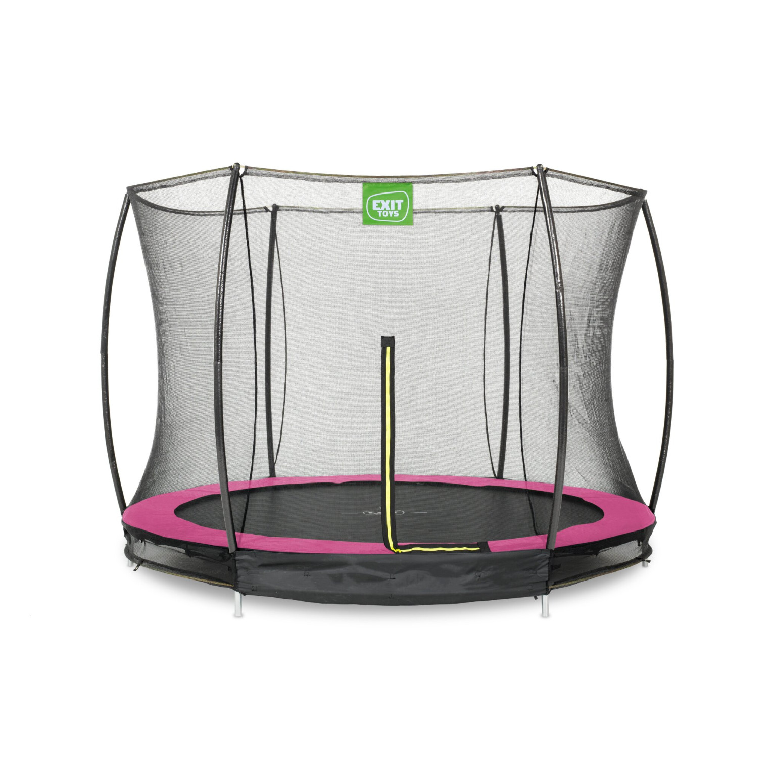 EXIT Silhouette inground trampoline ø244cm met veiligheidsn
