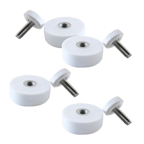 Lot de 4 socles magnétiques pour antenne omnidirectionnelle