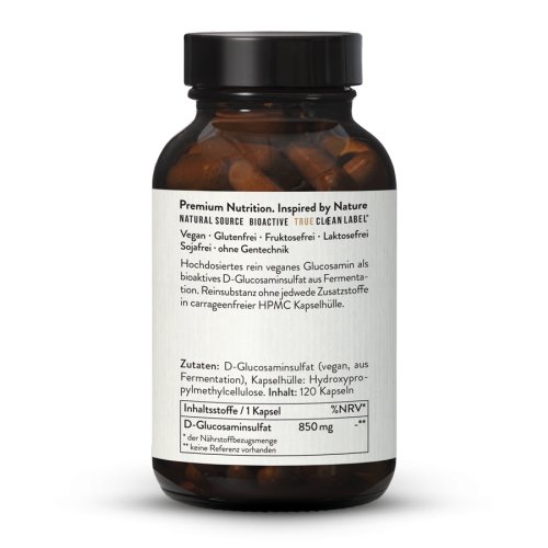 Sunday Natural Products  Glucosamin 850 mg Hochdosiert