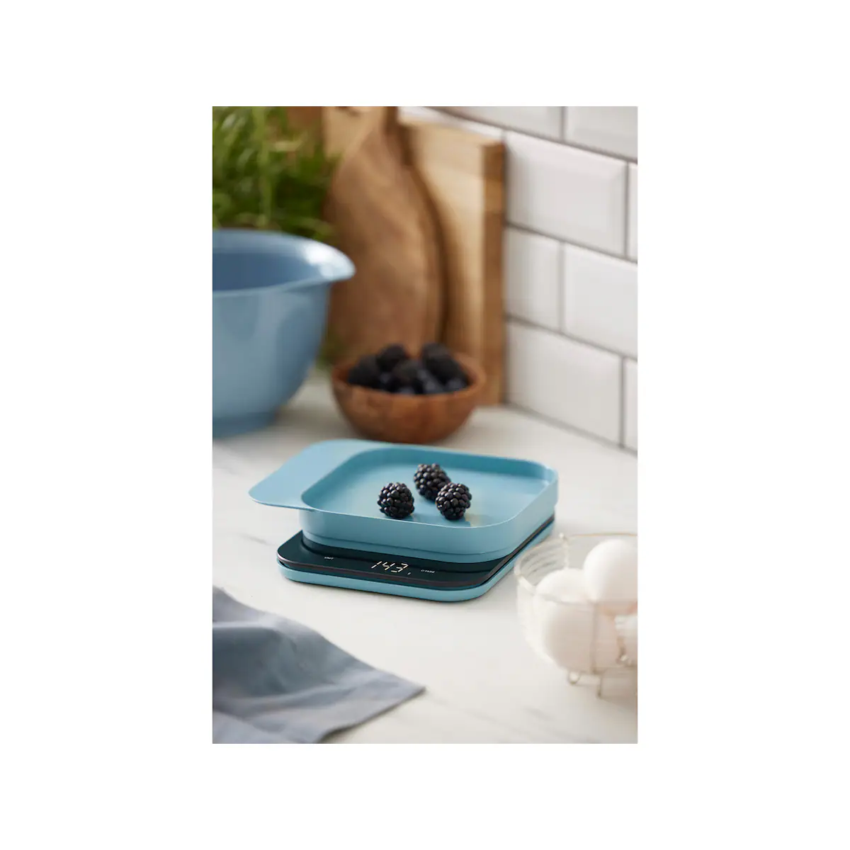 Rosti Mensura Kitchen scale Dusty Blue