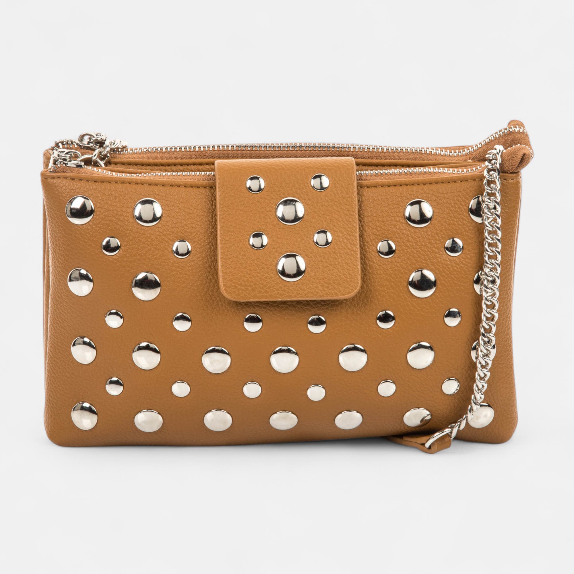 Sac bandoulière camel