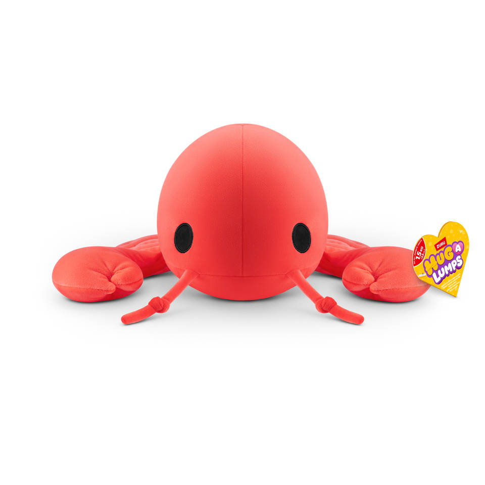 Hug-A-Lumps knuffel kreeft Lenny - 60 cm
