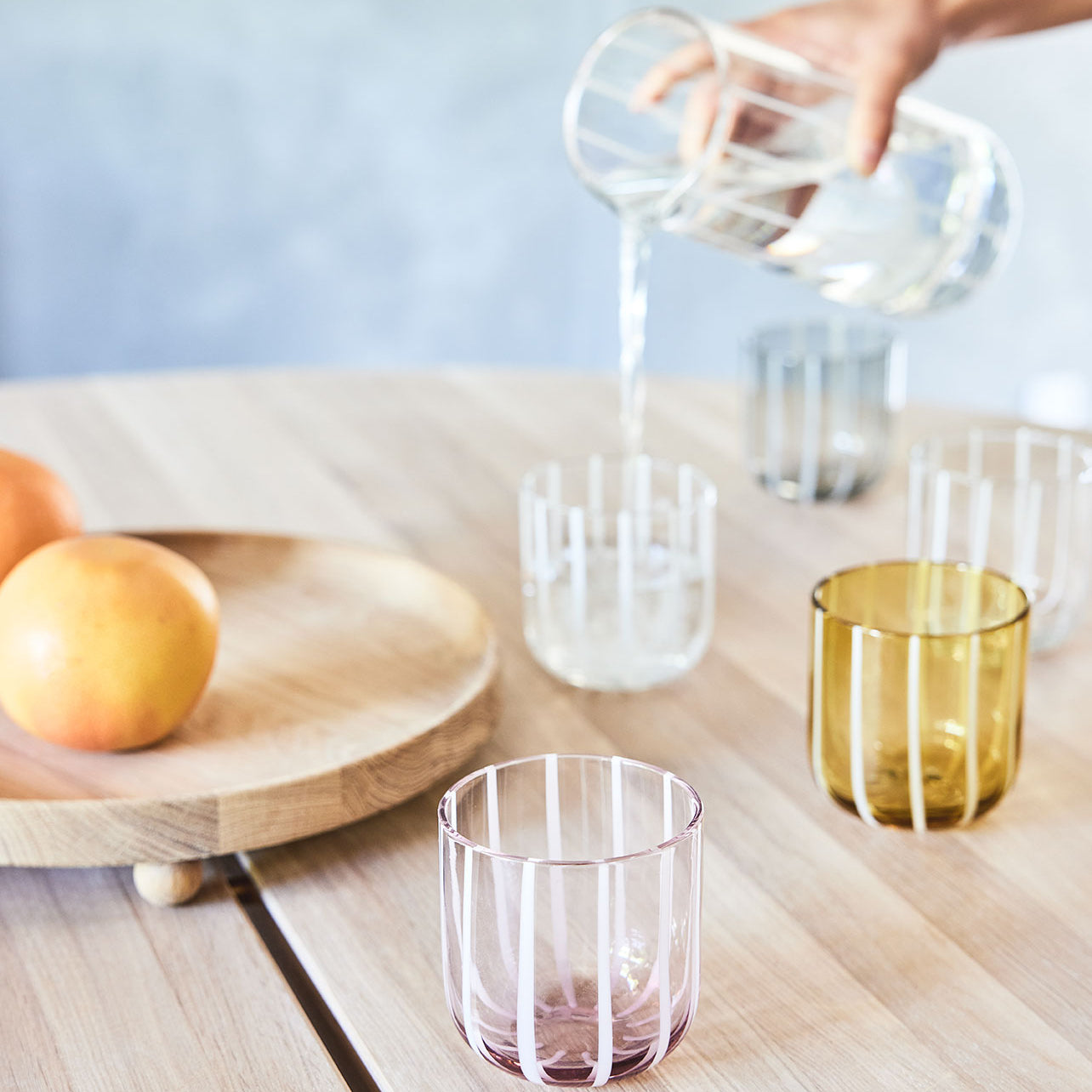 OYOY Mizu Waterglas - Set van 2 - Amber