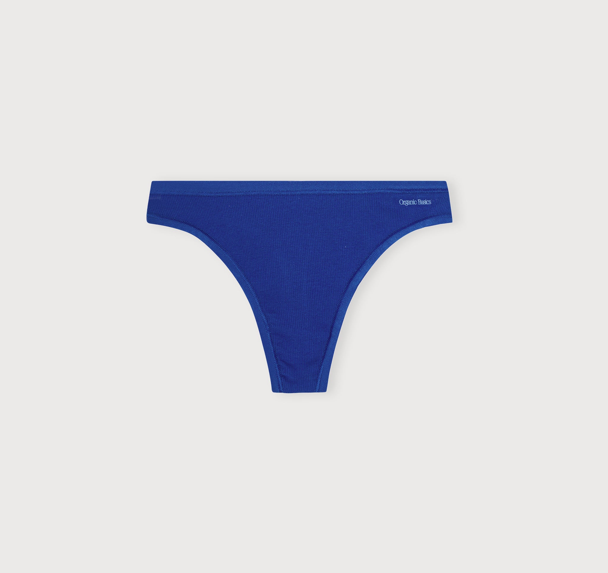 ORGANIC COTTON<br>Core Rib Thong