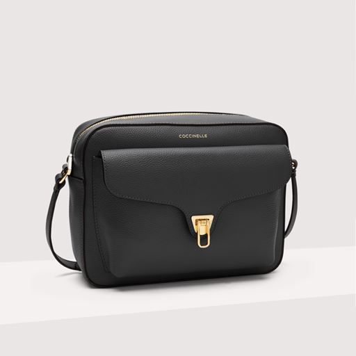 Coccinelle Beat Medium Soft Crossbody, Black