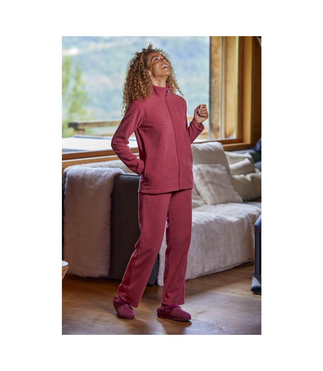 Veste Détente Polaire Gaufrée