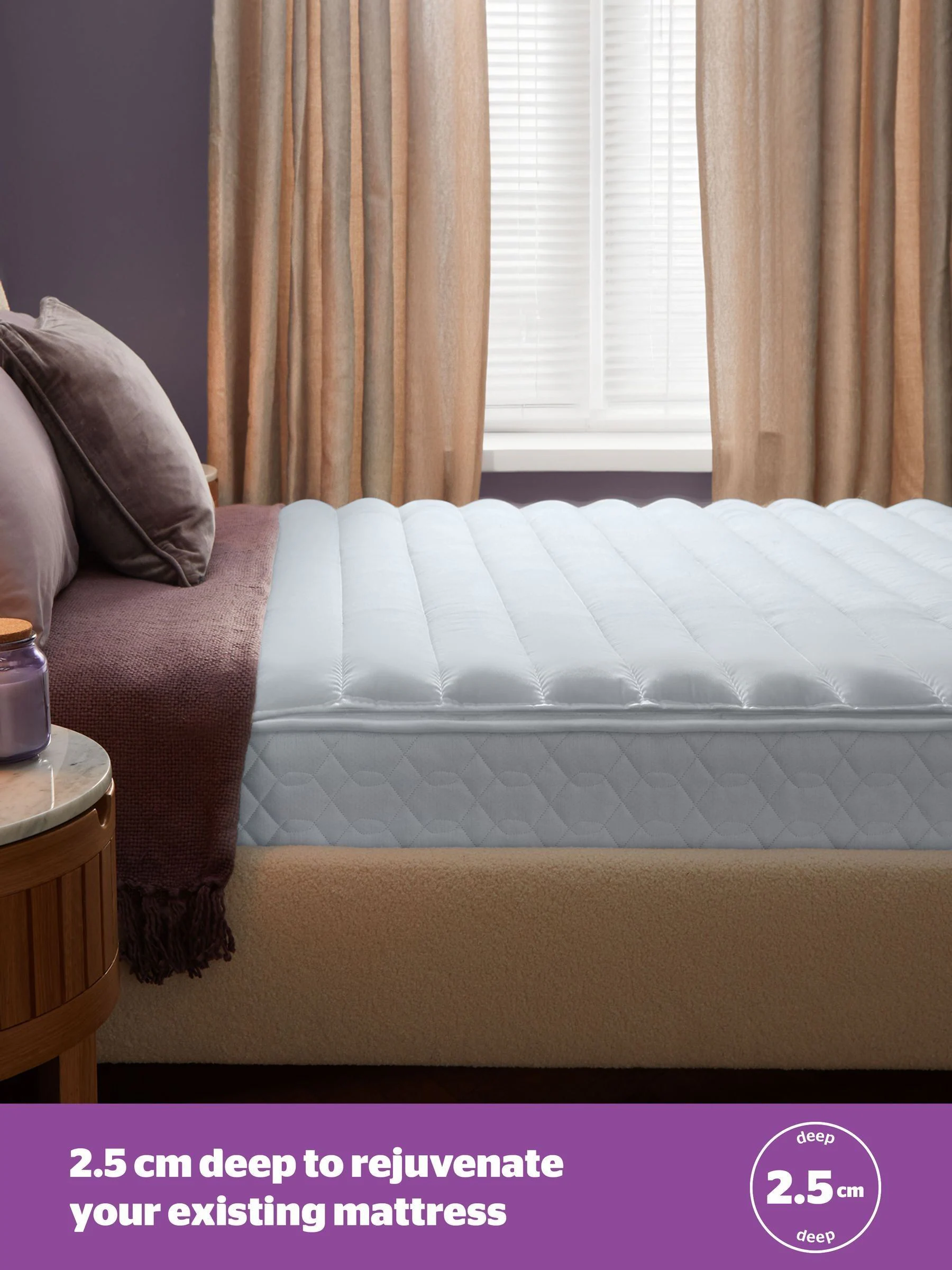 Silentnight Deepsleep dekmatras