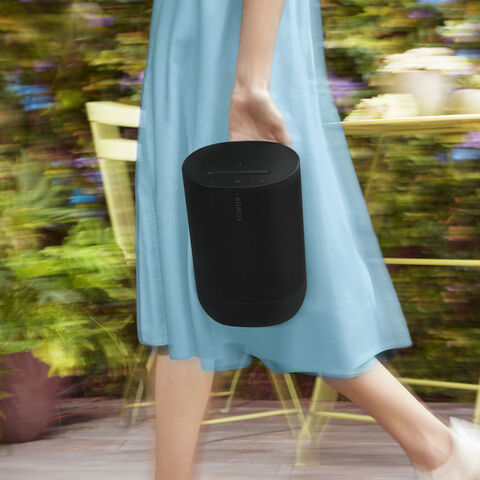 Sonos Move 2 – slimme draadloze luidspreker met accu en multiroom Zwart
