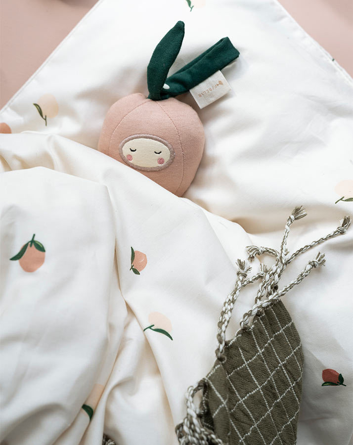 Stoff-Rassel PEACH in rosa