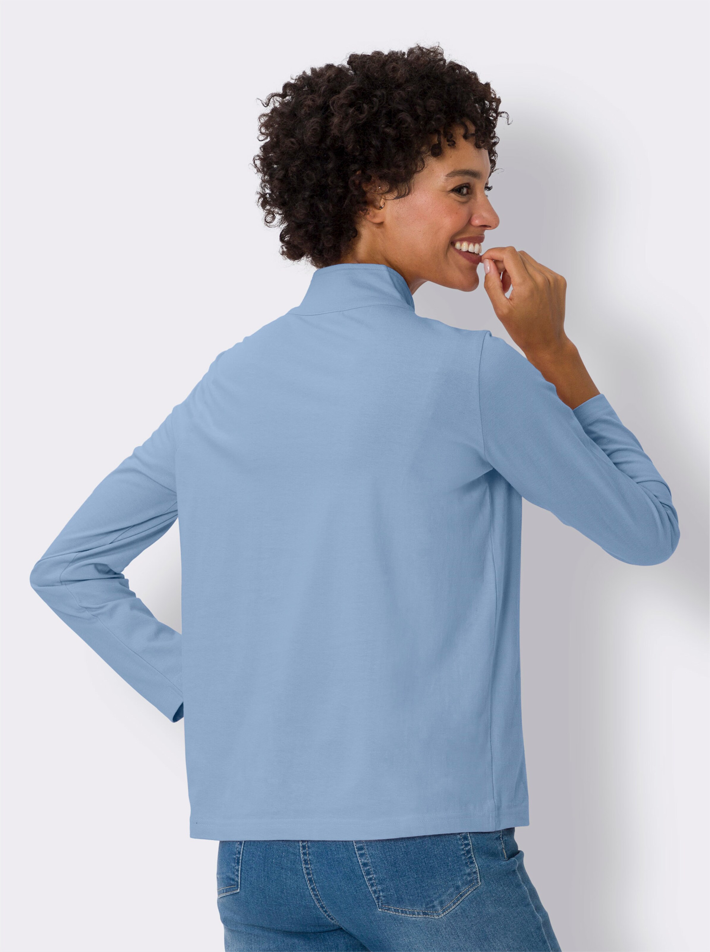 Stehkragenshirt