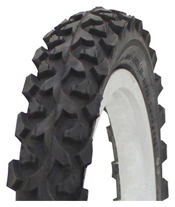 Pneu vtt 14 x 1 3-8 x 1 5-8 - 350a Deli s-186 noir (crampon) tr (44-288) (350 x 42a)