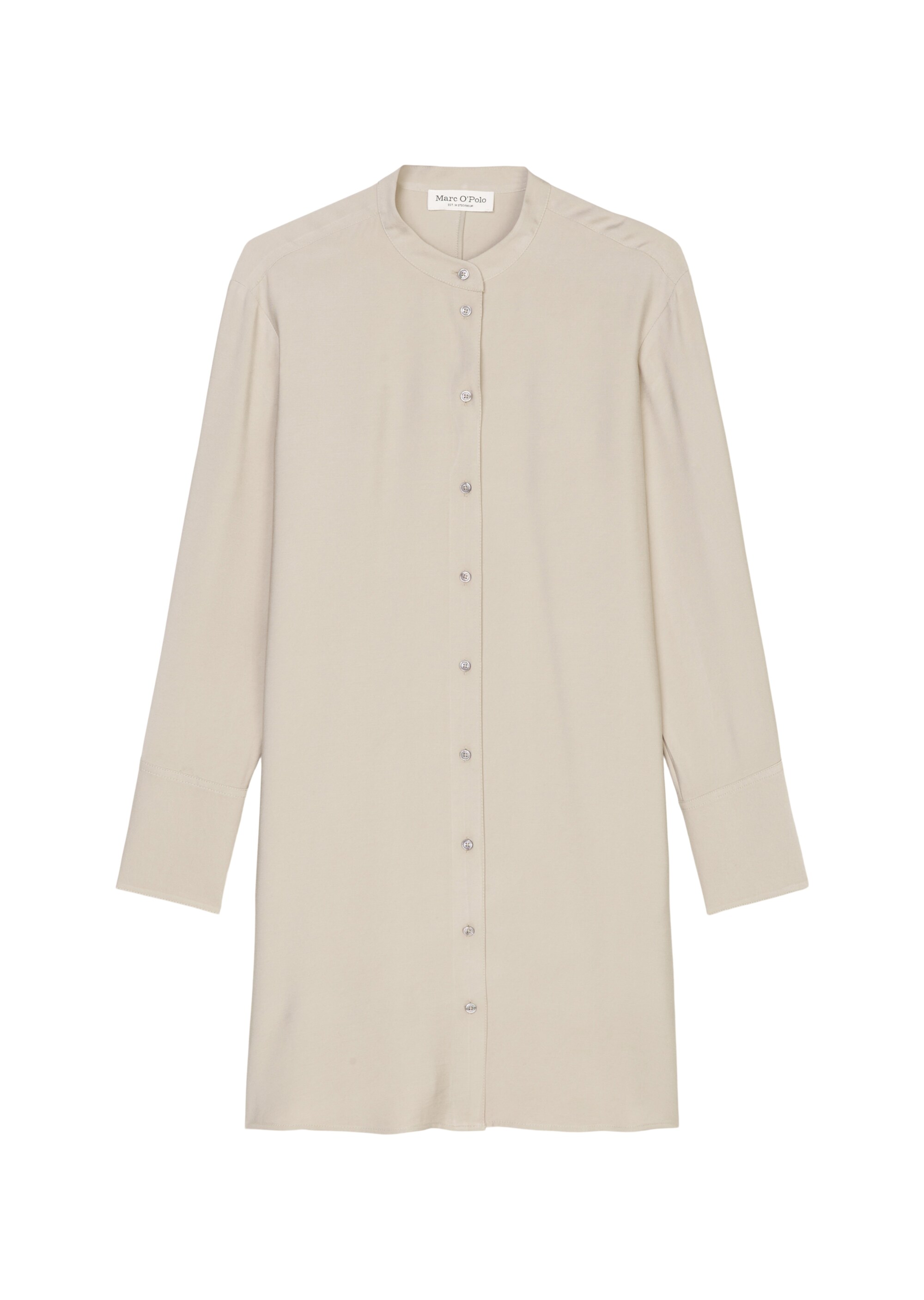 Hemdblusenkleid regularaus LENZING™ ECOVERO™-Dobby Qualität